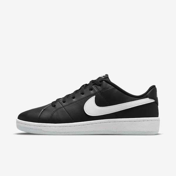 Nike NikeCourt Royale 2 Next Nature Tenisky Panske Čierne Biele | NK641TYS