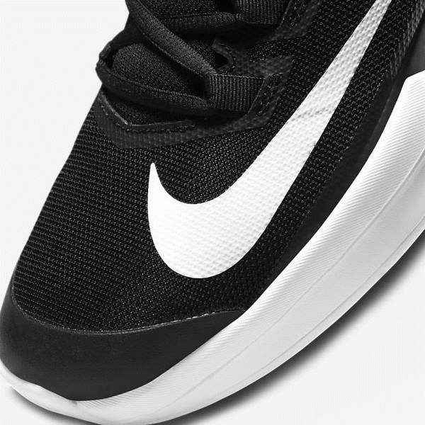 Nike NikeCourt Vapor Lite Hard Court Tenisove Tenisky Panske Čierne Biele | NK163HXI