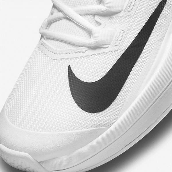 Nike NikeCourt Vapor Lite Hard Court Tenisove Tenisky Panske Biele Čierne | NK710QEK