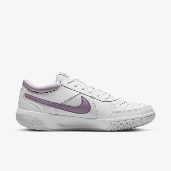 Nike NikeCourt Zoom Lite 3 Tenisove Tenisky Damske Biele | NK219ACZ