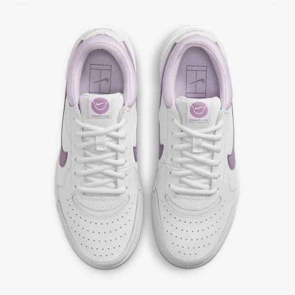 Nike NikeCourt Zoom Lite 3 Tenisove Tenisky Damske Biele | NK219ACZ