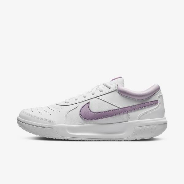 Nike NikeCourt Zoom Lite 3 Tenisove Tenisky Damske Biele | NK219ACZ