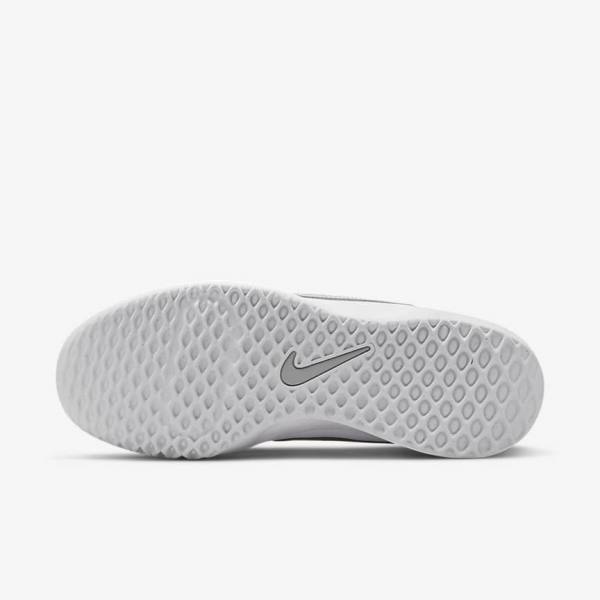 Nike NikeCourt Zoom Lite 3 Tenisove Tenisky Damske Biele Metal Strieborne | NK863RVQ