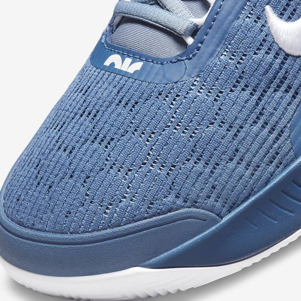 Nike NikeCourt Zoom NXT Clay Court Tenisove Tenisky Panske Námornícka Modrá Biele | NK576EUF