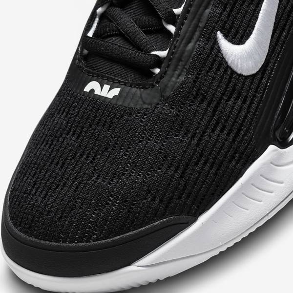 Nike NikeCourt Zoom NXT Clay Court Tenisove Tenisky Panske Čierne Biele | NK750JSL