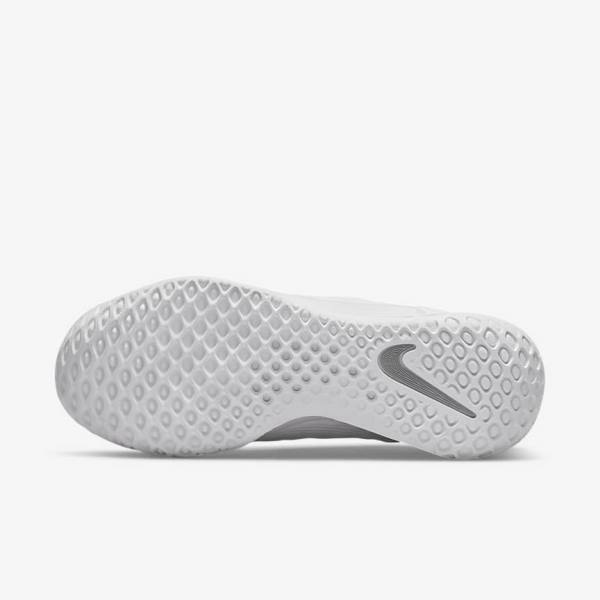 Nike NikeCourt Zoom NXT Hard Court Tenisove Tenisky Damske Biele Siva Metal Strieborne | NK059CUI