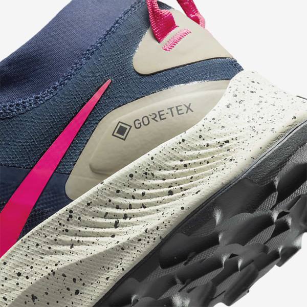 Nike Pegasus Trailove 3 GORE-TEX Nepremokave Trailove Bežecké Tenisky Panske Obsidian Olivovo Zelená Červené | NK208YAD