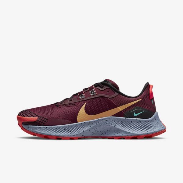 Nike Pegasus Trailove 3 Trailove Bežecké Tenisky Panske Čierne Svetlo Červené Hnede | NK281AVT