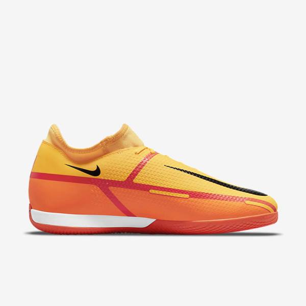 Nike Phantom GT2 Academy Dynamic Fit IC Indoor Court Kopačky Panske Oranžové Svetlo Červené Čierne | NK690UXH