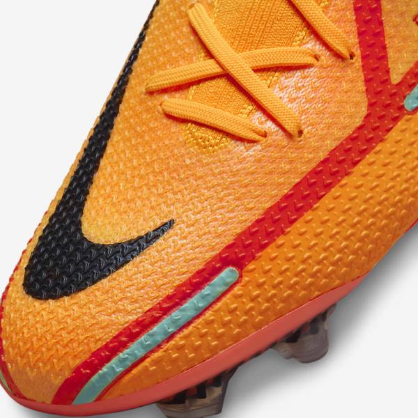 Nike Phantom GT2 Elite FG Firm-Ground Kopačky Damske Oranžové Svetlo Červené Čierne | NK146VJO