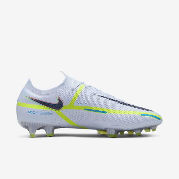 Nike Phantom GT2 Elite FG Firm-Ground Kopačky Damske Siva Svetlo Modre | NK895LXZ