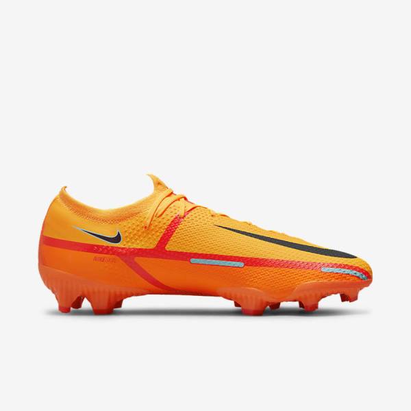 Nike Phantom GT2 Pro FG Firm-Ground Kopačky Damske Oranžové Svetlo Červené Čierne | NK178VDP