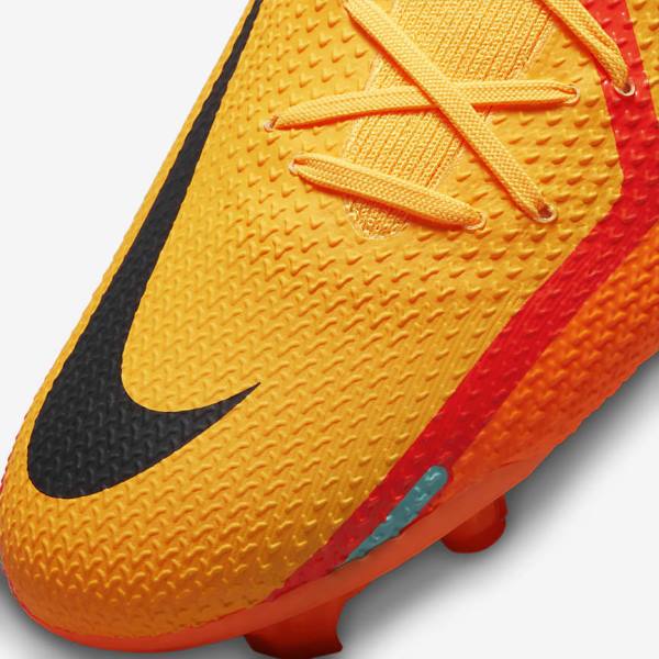 Nike Phantom GT2 Pro FG Firm-Ground Kopačky Damske Oranžové Svetlo Červené Čierne | NK178VDP