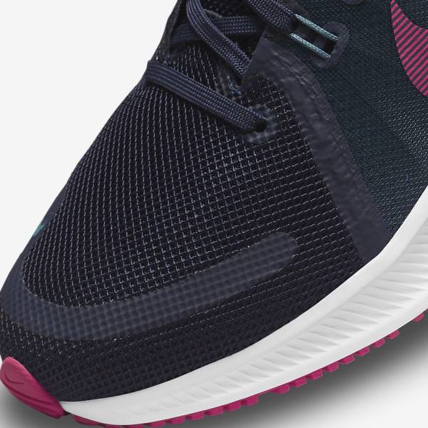 Nike Quest 4 Cestne Bežecké Tenisky Damske Modre Siva Zelene Biele Ruzove | NK381ZDH