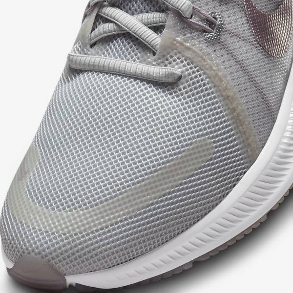 Nike Quest 4 Premium Cestne Bežecké Tenisky Damske Čierne Ruzove Tmavo Siva Biele | NK371BKZ