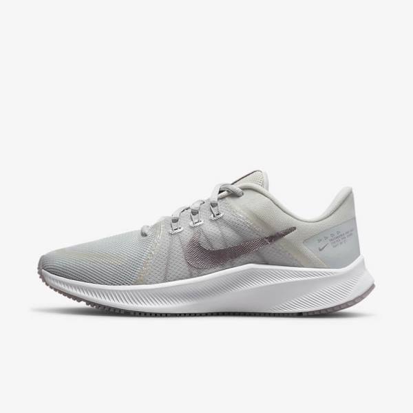 Nike Quest 4 Premium Cestne Bežecké Tenisky Damske Čierne Ruzove Tmavo Siva Biele | NK371BKZ