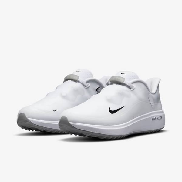 Nike React Ace Tour Golfove Topanky Damske Biele Svetlo Siva Čierne | NK295YPM