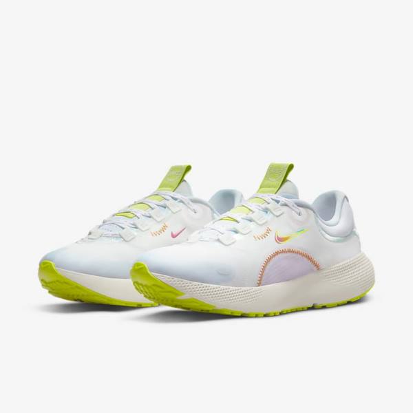 Nike React Escape Run Cestne Bežecké Tenisky Damske Biele Zelene Viacfarebný | NK578EPW