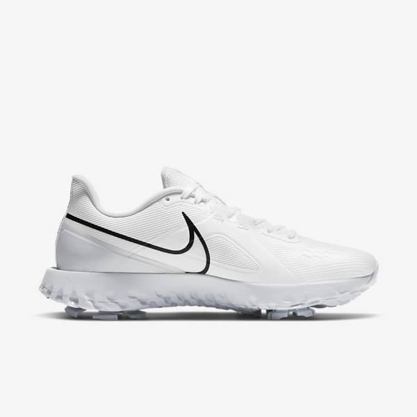 Nike React Infinity Pro Golfove Topanky Panske Biele Metal Platina Čierne | NK018OPT