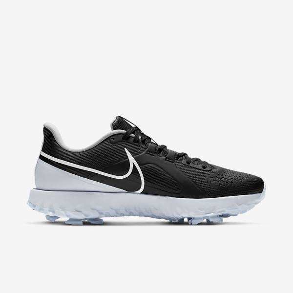 Nike React Infinity Pro Golfove Topanky Panske Čierne Metal Platina Biele | NK046WLV