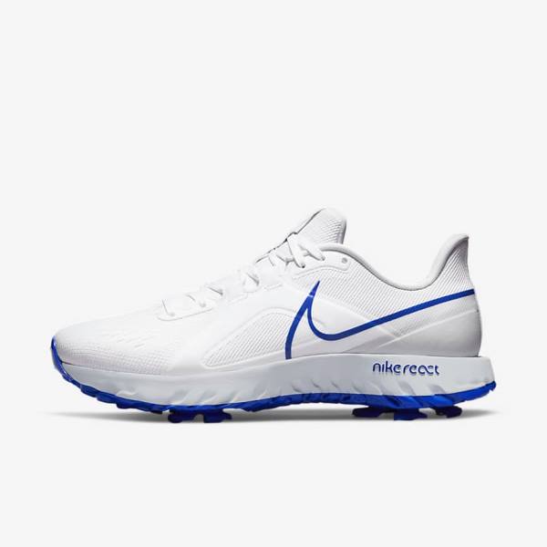 Nike React Infinity Pro Golfove Topanky Damske Biele Platina Modre | NK271JAV