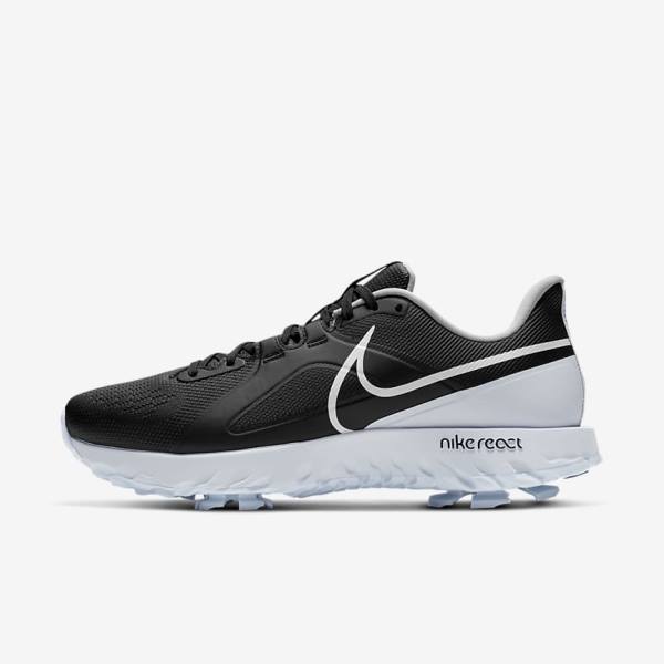 Nike React Infinity Pro Golfove Topanky Damske Čierne Metal Platina Biele | NK741DIS