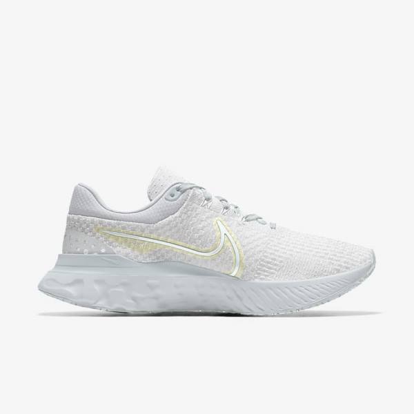 Nike React Infinity Run 3 By You Custom Cestne Bežecké Tenisky Damske Biele | NK918THP