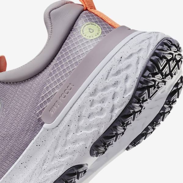 Nike React Miler 2 Shield Weatherised Cestne Bežecké Tenisky Damske Siva Oranžové Nachový | NK925HMZ