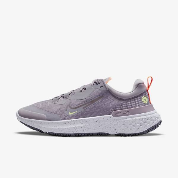 Nike React Miler 2 Shield Weatherised Cestne Bežecké Tenisky Damske Siva Oranžové Nachový | NK925HMZ