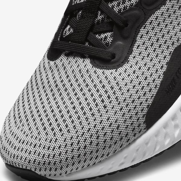 Nike React Miler 3 Cestne Bežecké Tenisky Panske Biele Čierne Metal Strieborne | NK653RJG