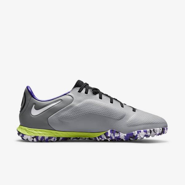 Nike React Tiempo Legend 9 Pro TF Turf Kopačky Damske Svetlo Siva Biele | NK291ZPK