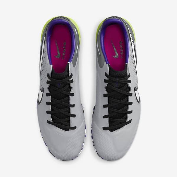 Nike React Tiempo Legend 9 Pro TF Turf Kopačky Damske Svetlo Siva Biele | NK291ZPK