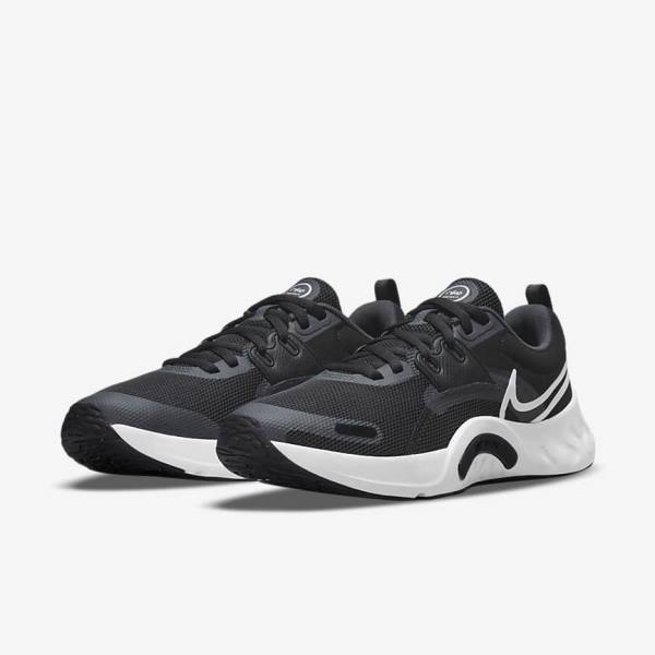 Nike Renew Retaliation TR 3 Botasky Panske Čierne Tmavo Siva Biele | NK562MQS