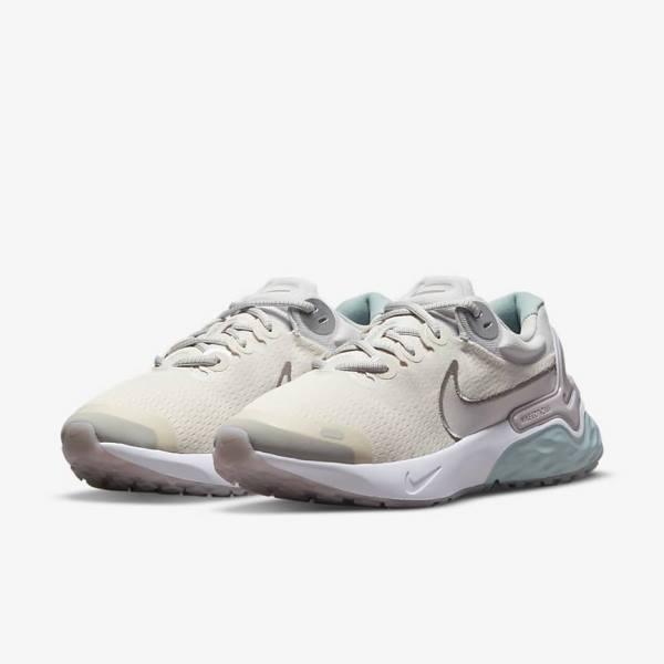 Nike Renew Run 3 Premium Cestne Bežecké Tenisky Damske Metal Siva | NK971WFS