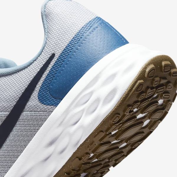 Nike Revolution 6 Next Nature Cestne Bežecké Tenisky Panske Platina Tmavo Modre Modre | NK248RDH