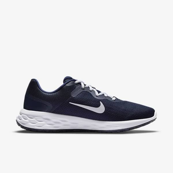 Nike Revolution 6 Next Nature Cestne Bežecké Tenisky Panske Námornícka Modrá Obsidian Biele | NK904JHP