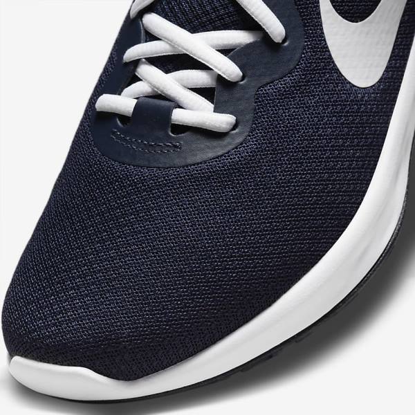 Nike Revolution 6 Next Nature Cestne Bežecké Tenisky Panske Námornícka Modrá Obsidian Biele | NK904JHP