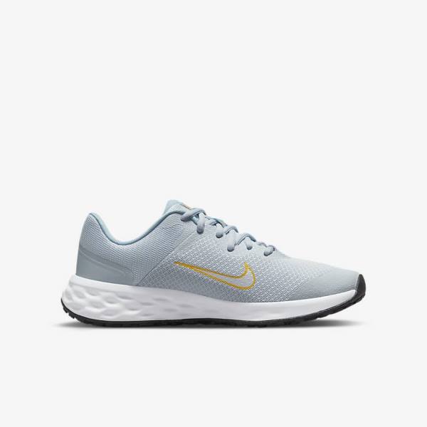 Nike Revolution 6 Older Cestne Bežecké Tenisky Detske Modre Viacfarebný | NK519XUA