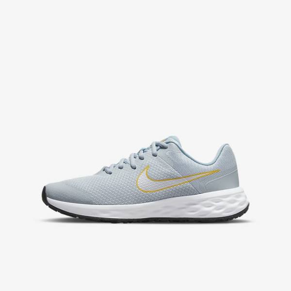 Nike Revolution 6 Older Cestne Bežecké Tenisky Detske Modre Viacfarebný | NK519XUA