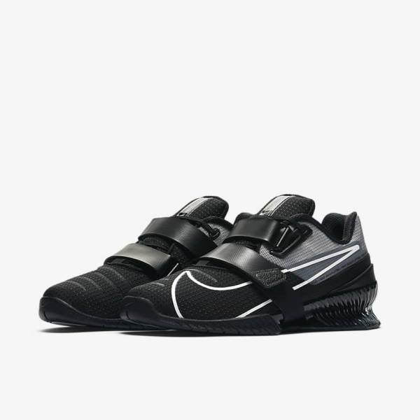 Nike Romaleos 4 Botasky Panske Čierne Biele | NK019FZI