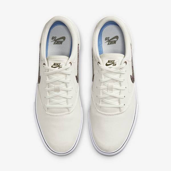 Nike SB Chron 2 Platene Premium Skate Tenisky Damske Siva Zelene | NK120CWI