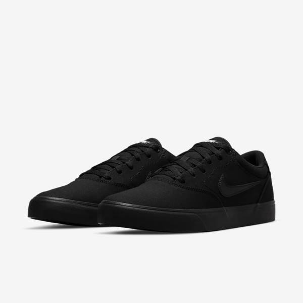 Nike SB Chron 2 Platene Skate Tenisky Damske Čierne | NK052LGD