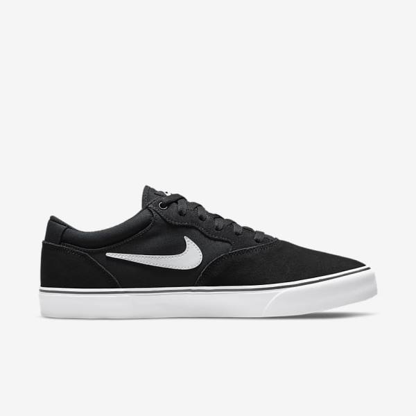 Nike SB Chron 2 Skate Tenisky Damske Čierne Biele | NK031YHL