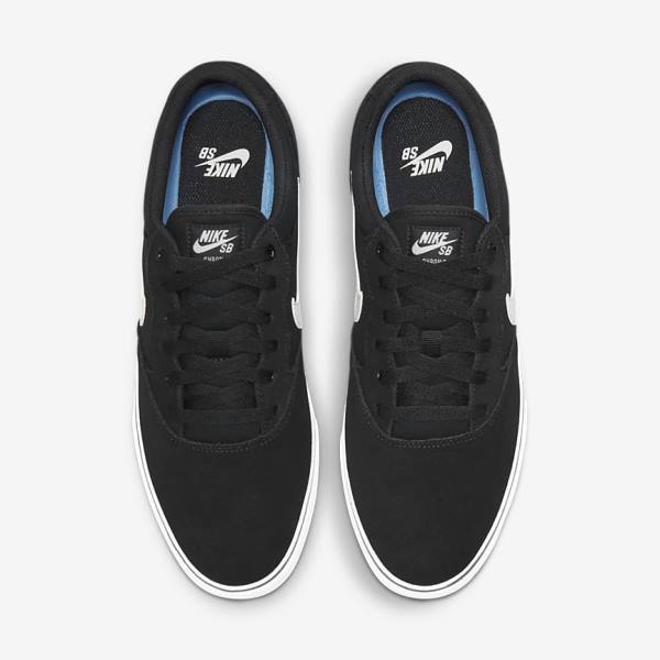 Nike SB Chron 2 Skate Tenisky Damske Čierne Biele | NK031YHL