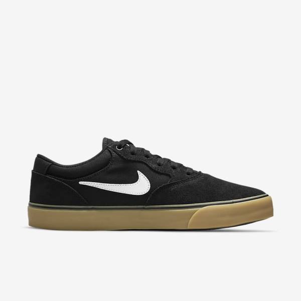 Nike SB Chron 2 Skate Tenisky Damske Čierne Svetlo Hnede Biele | NK610VFI