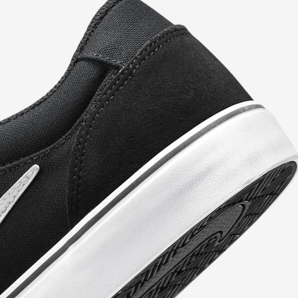 Nike SB Chron 2 Skate Tenisky Panske Čierne Biele | NK963APJ