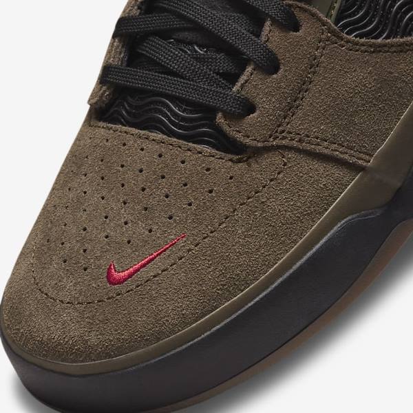 Nike SB Ishod Wair Skate Tenisky Panske Svetlo Olivovo Zelená Svetlo Olivovo Zelená Červené Čierne | NK326EVB