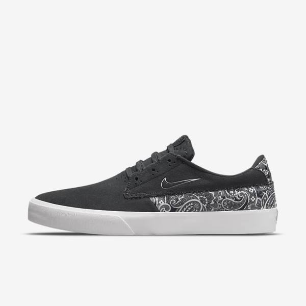 Nike SB Shane Premium Skate Tenisky Damske Tmavo Siva Biele Čierne Siva | NK279BCQ