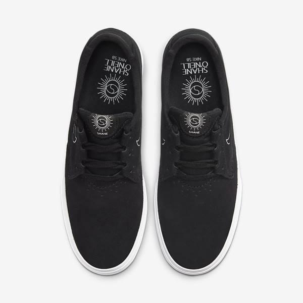 Nike SB Shane Skate Tenisky Damske Čierne Biele | NK219JBT