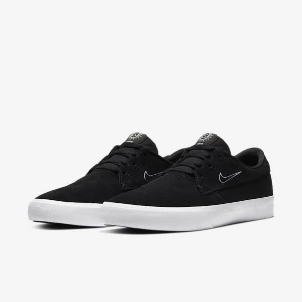 Nike SB Shane Skate Tenisky Damske Čierne Biele | NK219JBT